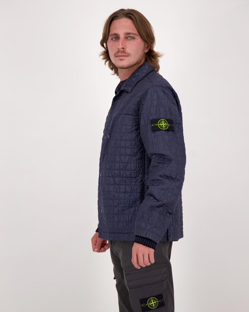 BLOUSON STONE ISLAND 4100024 0026  CRINKLE REPS Nylon Marine