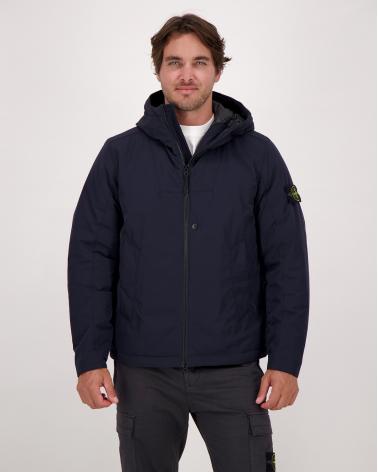 BLOUSON STONE ISLAND 4100047 0020 MICRO TWILL MARINE