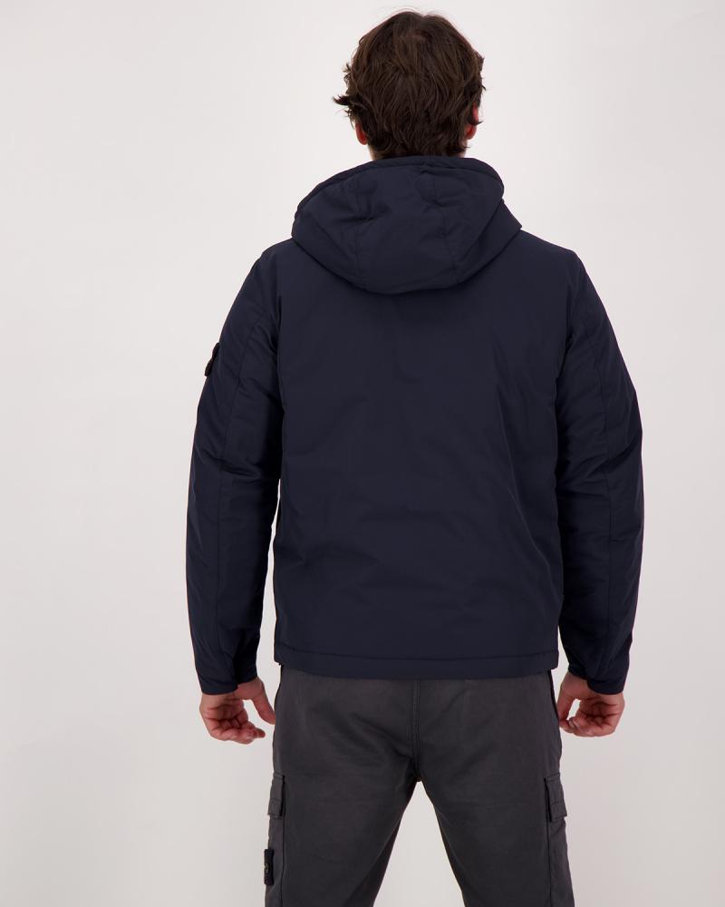 BLOUSON STONE ISLAND 4100047 0020 MICRO TWILL MARINE