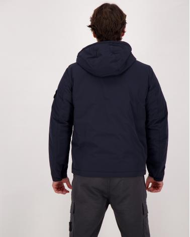 BLOUSON STONE ISLAND 4100047 0020 MICRO TWILL MARINE