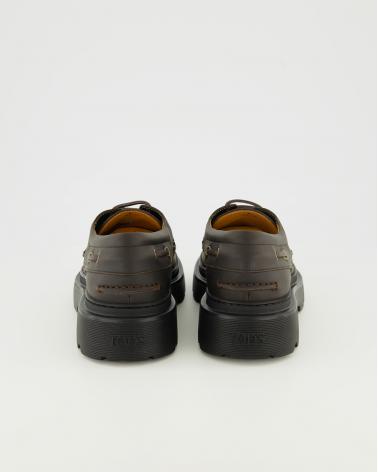 CHAUSSURE BATEAU TOD'S NUBUCK MARRON