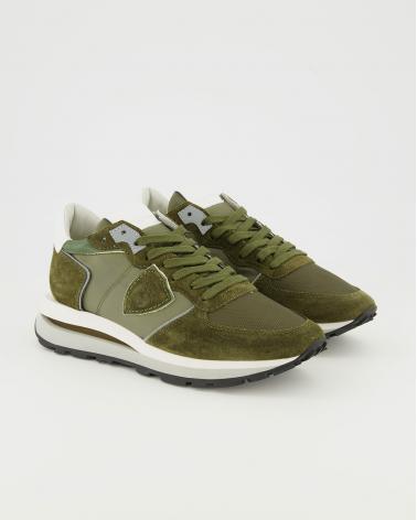 BASKET  HAUTE PHILIPPE MODEL TROPEZ  W026 Vert militaire
