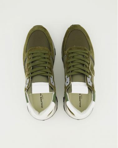 BASKET  HAUTE PHILIPPE MODEL TROPEZ  W026 Vert militaire