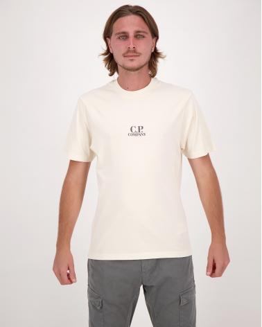 TEE SHIRT CP.COMPANYS106  402 BRITISH SAILOR Ivoire
