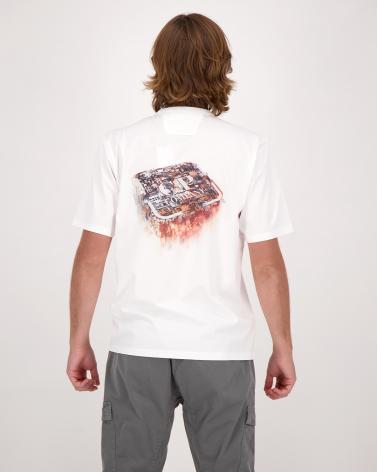 TEE SHIRT CP.MERTOPOLIS S054 103 BLANC