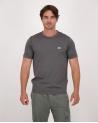 TEE SHIRT CP.COMPANY MERCERISE PATCH LOGO S132 978 ANTRACITE