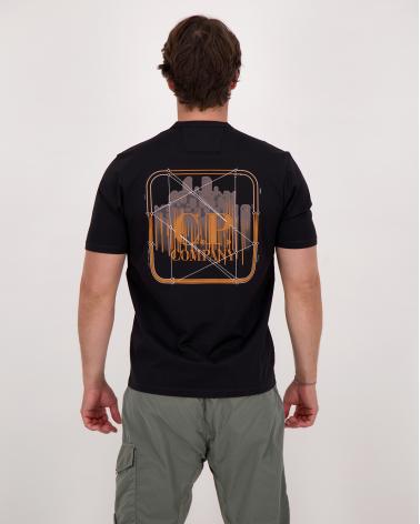 TEE SHIRT CP.COMPANY METROPOLIS  S053  999 NOIR