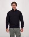 SWEAT POLO COLLAR SS 102A  999 CP COMPANY NOIR