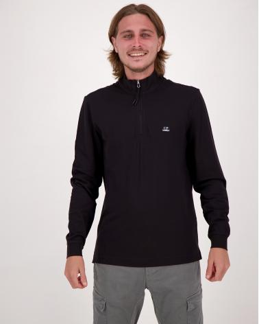 POLO ML CP.COMPANY  PL144 999 Stretch piquet Noir
