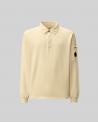 POLO SWEAT CP.COMPANY LIGHT SS100 402 IVOIRE