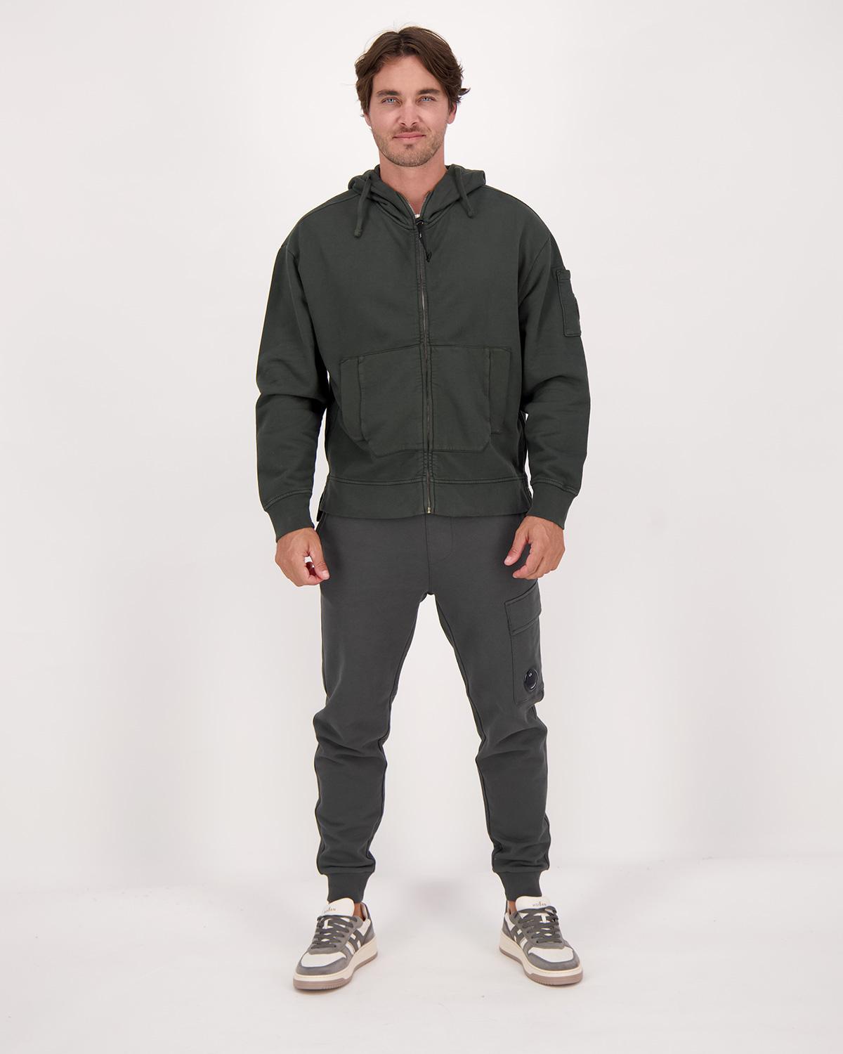 SWEAT  CP.COMPANY  Goggle Hooded SS060 978 Antracite