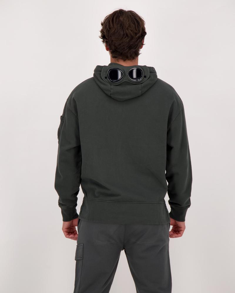 SWEAT  CP.COMPANY  Goggle Hooded SS060 978 Antracite