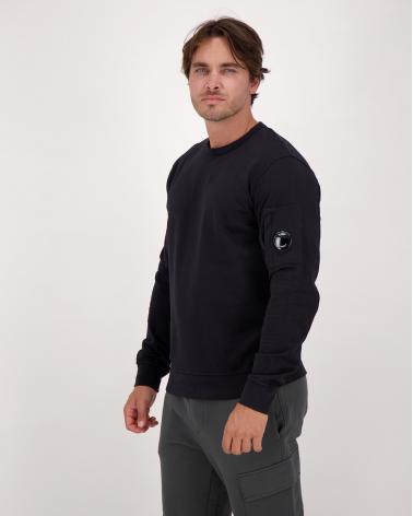SWEAT CP.COMPANY LIGHT SS711  999 Noir