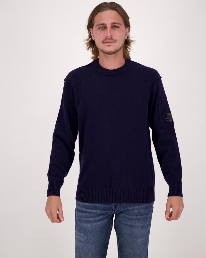 PULL COL ROND CP.COMPANY KN707A  888 MARINE