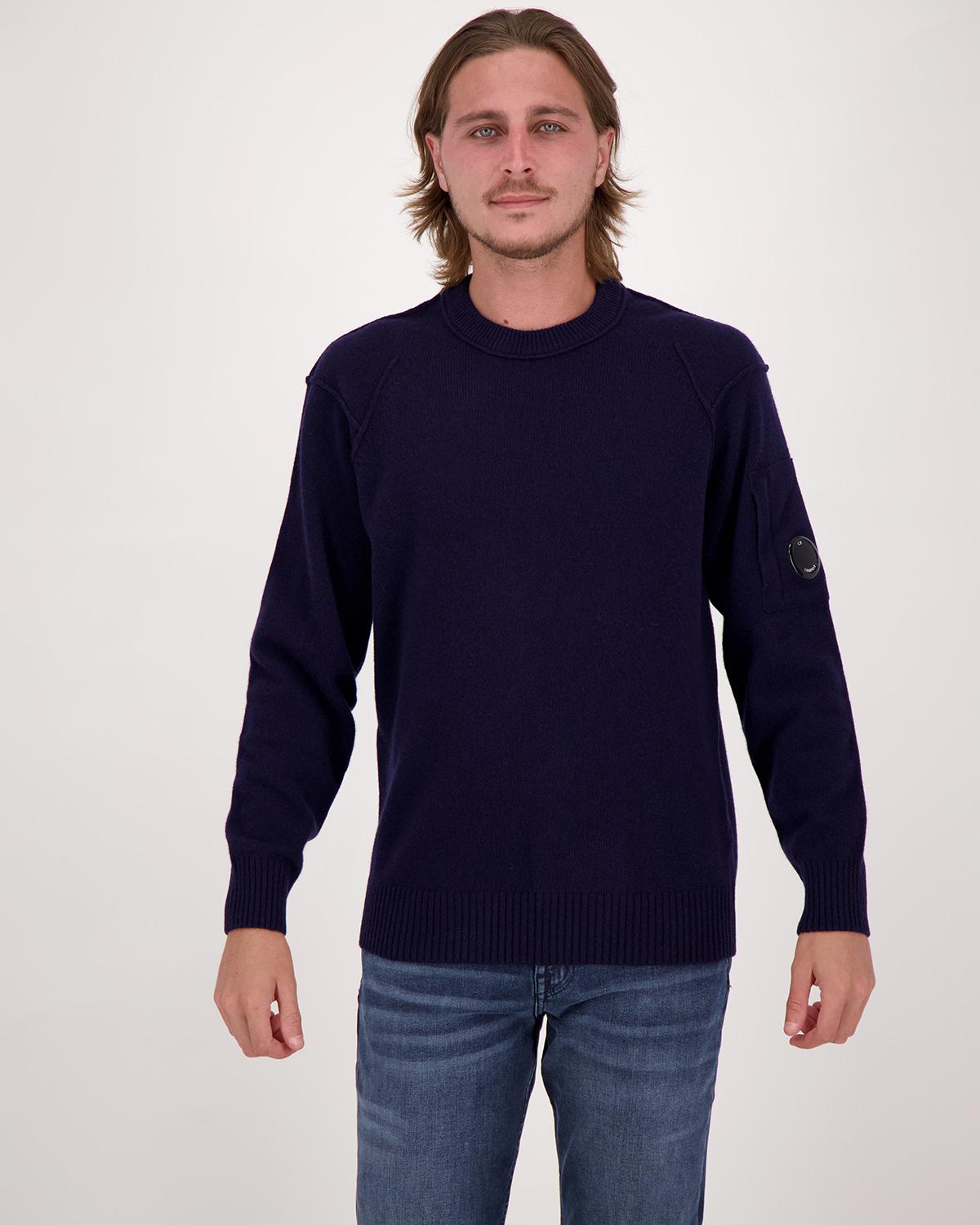 PULL COL ROND CP.COMPANY KN707A  888 MARINE