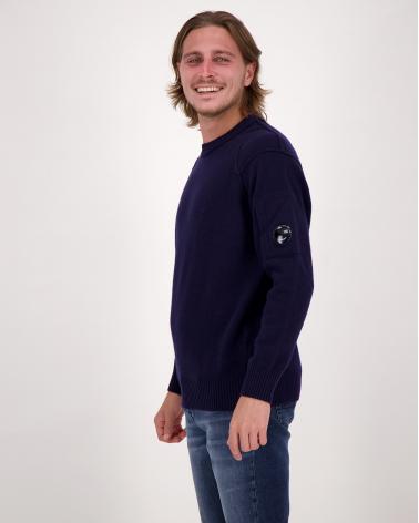 PULL COL ROND CP.COMPANY KN707A  888 MARINE