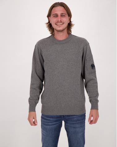 PULL COL ROND CP.COMPANY KN707A 921Gris