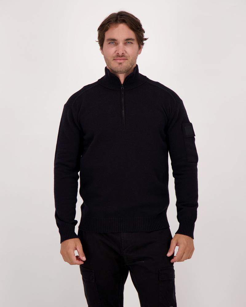 POLO COLLAR CP METROPOLIS KN059  999 NOIR