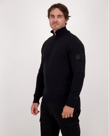 POLO COLLAR CP METROPOLIS KN059  999 NOIR