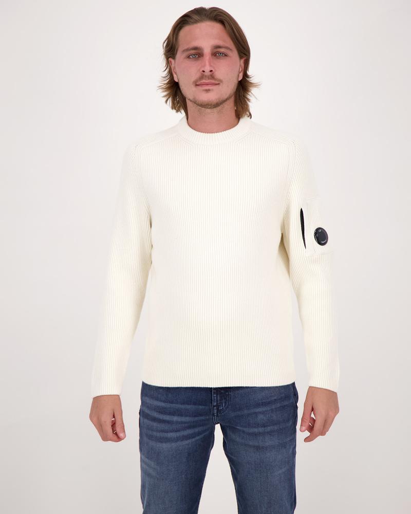 PULL CP.CÔTELÈ KN015 103 BLANC