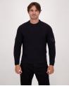 PULL CP.CÔTELÉ KN015 999 NOIR