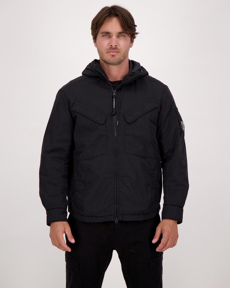 Blouson CP.COMPANY Padded in Chrome MOSOS084A  999 NOIR