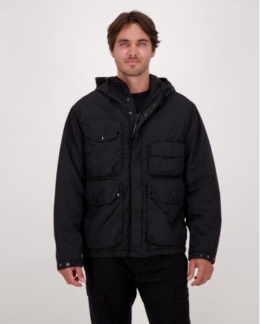 JACKET  CP.COMPANY GOOGLE CHROME W010A 999 NOIR