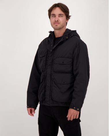 JACKET  CP.COMPANY GOOGLE CHROME W010A 999 NOIR