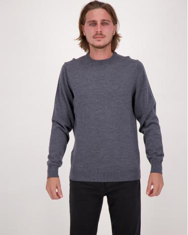 PULL COL ROND D FIESOLI 9045 GRIS
