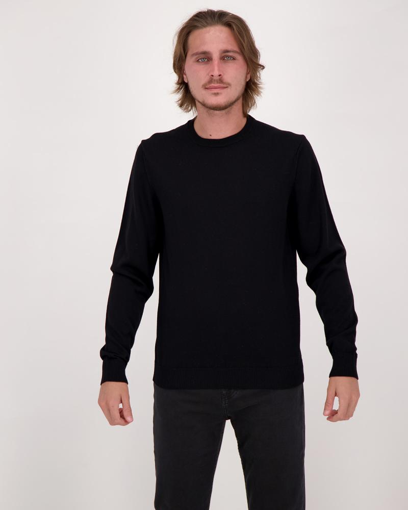 PULL COL ROND D FIESOLI 9045 NOIR 