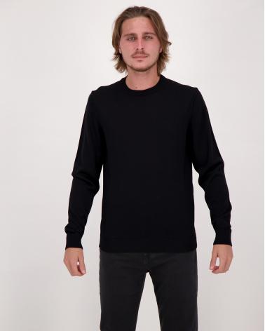 PULL COL ROND D FIESOLI 9045 NOIR 