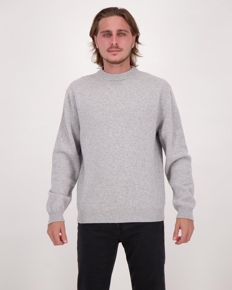 PULL COL ROND D FIESOLI 0067 GRIS CLAIR BLEND CASHMERE