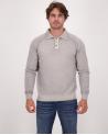 PULL POLO D FIESOLI 1241 Gris Clair