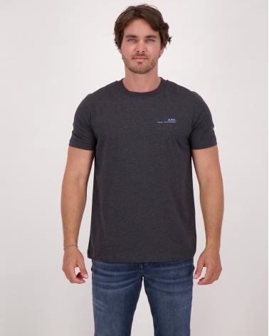 TEE SHIRT  A.P.C. 39 Rue Madame  Gris  Chiné