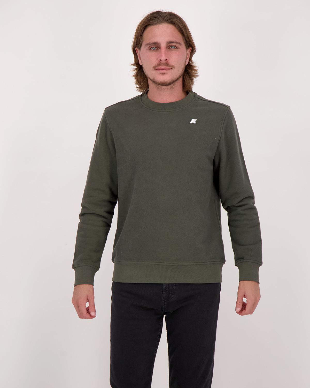 SWEAT K-WAY BAPTISTE KAKI GREEN