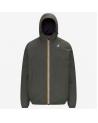 BLOUSON K-WAY LE VRAI 4.0 CLAUDE WARM KAKI GREEN