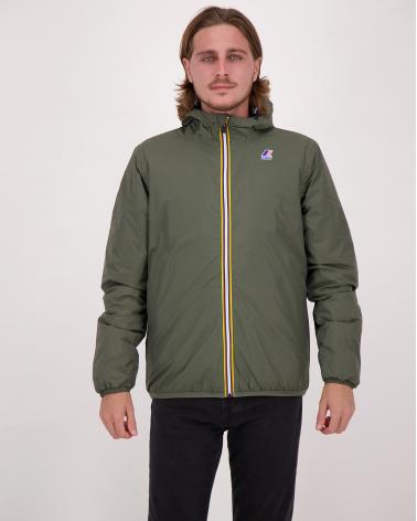 BLOUSON K-WAY LE VRAI 4.0 CLAUDE WARM KAKI GREEN