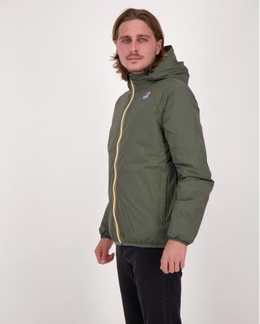 BLOUSON K-WAY LE VRAI 4.0 CLAUDE WARM KAKI GREEN