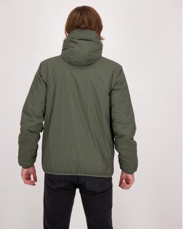 BLOUSON K-WAY LE VRAI 4.0 CLAUDE WARM KAKI GREEN