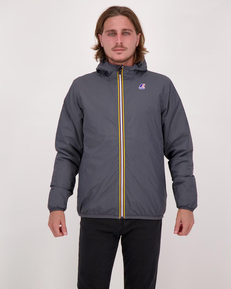 BLOUSON K-WAY LE VRAI 4.0 CLAUDE WARM GRIS