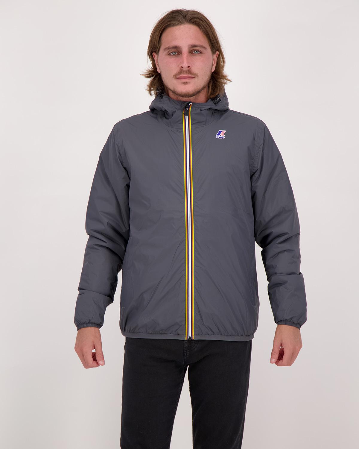 BLOUSON K-WAY LE VRAI 4.0 CLAUDE WARM GRIS