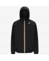 BLOUSON K-WAY LE VRAI 4.0 CLAUDE WARM NOIR