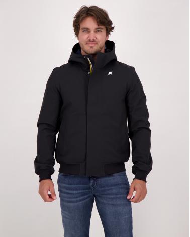BLOUSON K-WAY JOACHIM BONDED NOIR