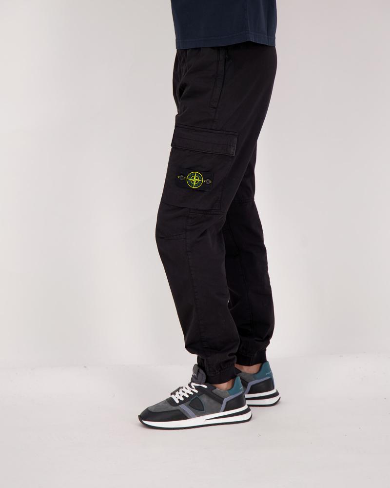PANTALON STONE ISLAND 3100033 0029 NOIR