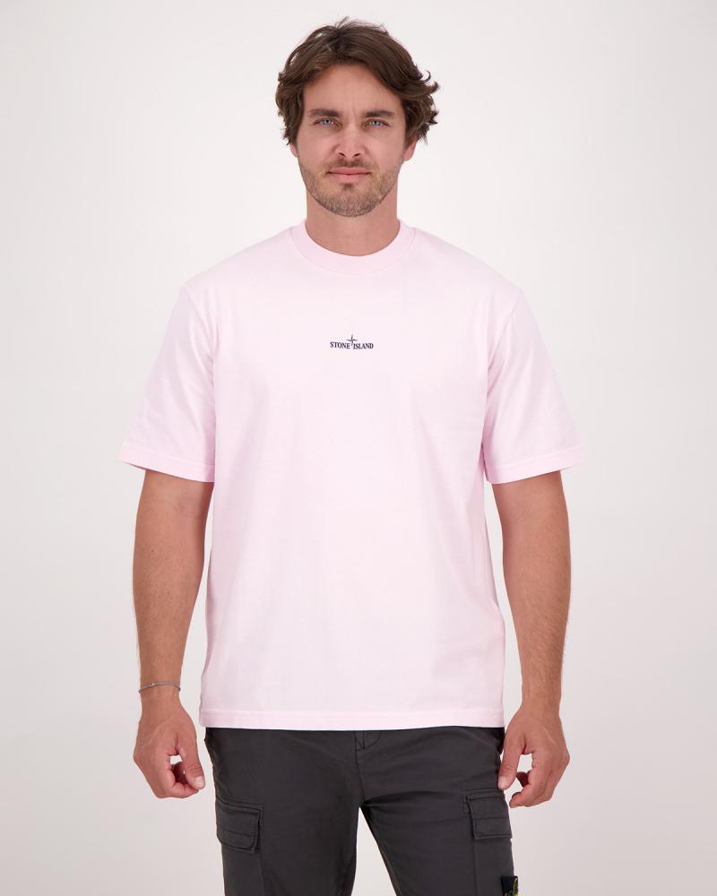TEE SHIRT STONE ISLAND 2100037 0080 ROSE
