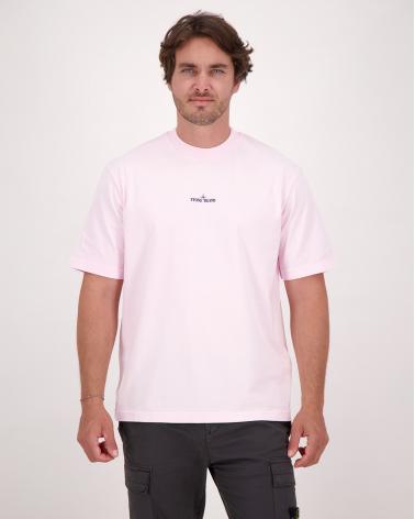 TEE SHIRT STONE ISLAND 2100037 0080 ROSE