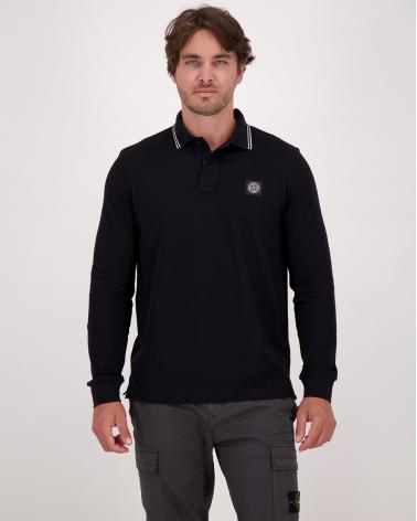 POLO STONE ISLAND ML 2200-06 S0018 0029 NOIR