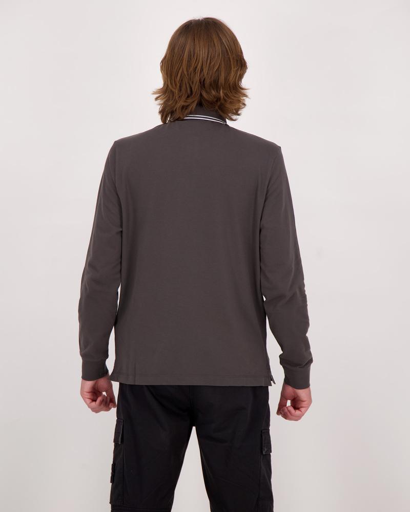 POLO STONE ISLAND ML 2200-06 S0018 0062 GRIS