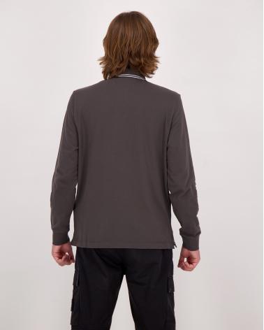 POLO STONE ISLAND ML 2200-06 S0018 0062 GRIS