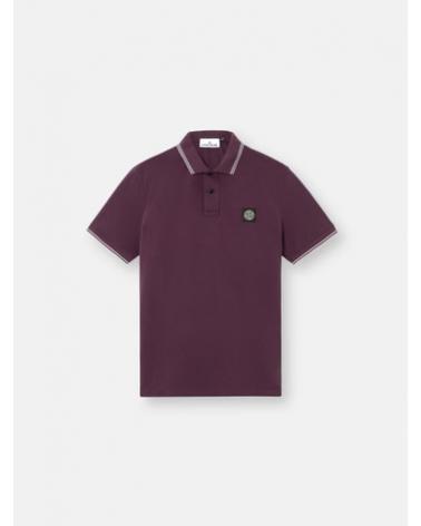 POLO STONE ISLAND 22000-07 S0018 0017 BORDEAUX